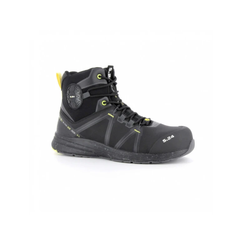 Liquidación total - Zapatos de seguridad S.24 Rocket S3 ESD SRC FO WRU HRO HI CI 6222 Altos Sin metal Número 43