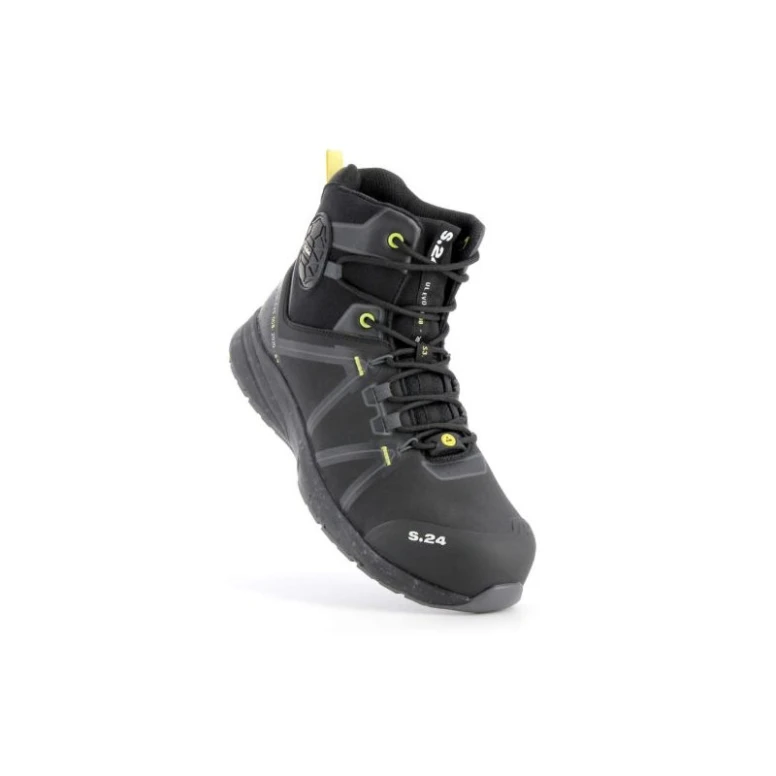 Liquidación total - Zapatos de seguridad S.24 Rocket S3 ESD SRC FO WRU HRO HI CI 6222 Altos Sin metal Número 43
