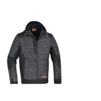 Liquidación total - Sudadera de forro polar con capucha de trabajo Multibolsillos Beta 7637 Talla XL Color Gris