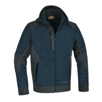 Liquidación total - Sudadera de forro polar con capucha de trabajo Multibolsillos Beta 7637 Talla XL Color Gris 2