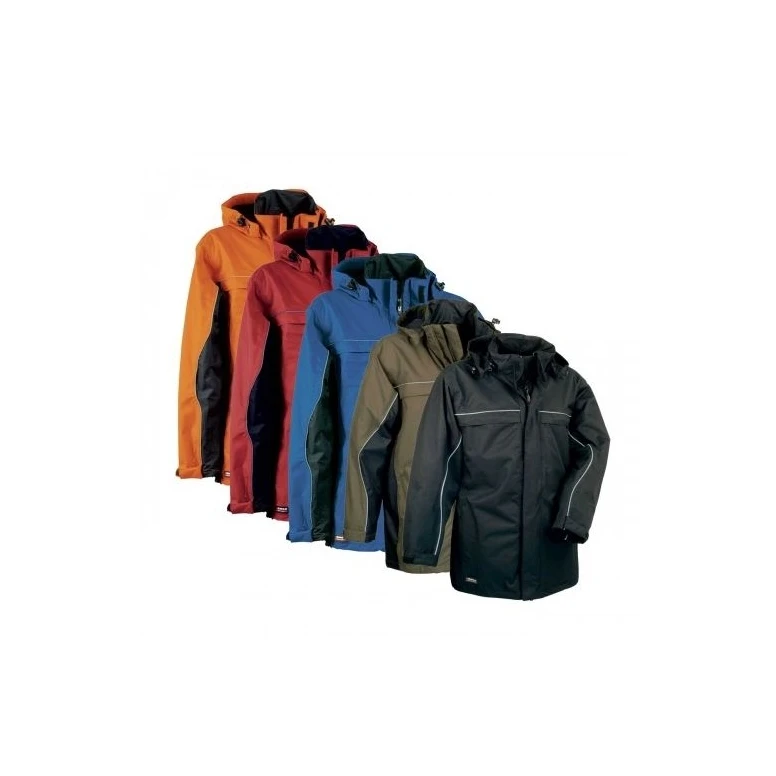 Liquidación total - Chaquetón de trabajo Multibolsillos Cofra Motor V091-0-00 Número 50 Color Avion Azul