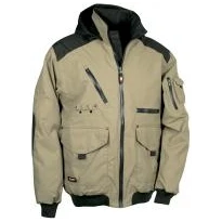 Liquidación total - Chaquetón de trabajo Multibolsillos Cofra Motor V091-0-00 Número 50 Color Avion Azul