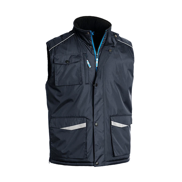 Liquidación total - Chaleco de trabajo Multibolsillos Sottozero Taylor 0325 Talla 2XL Color Negro