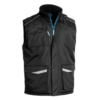 Liquidación total - Chaleco de trabajo Multibolsillos Sottozero Taylor 0325 Talla 2XL Color Negro