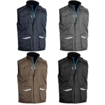 Liquidación total - Chaleco de trabajo Multibolsillos Sottozero Taylor 0325 Talla 2XL Color Azul Marino