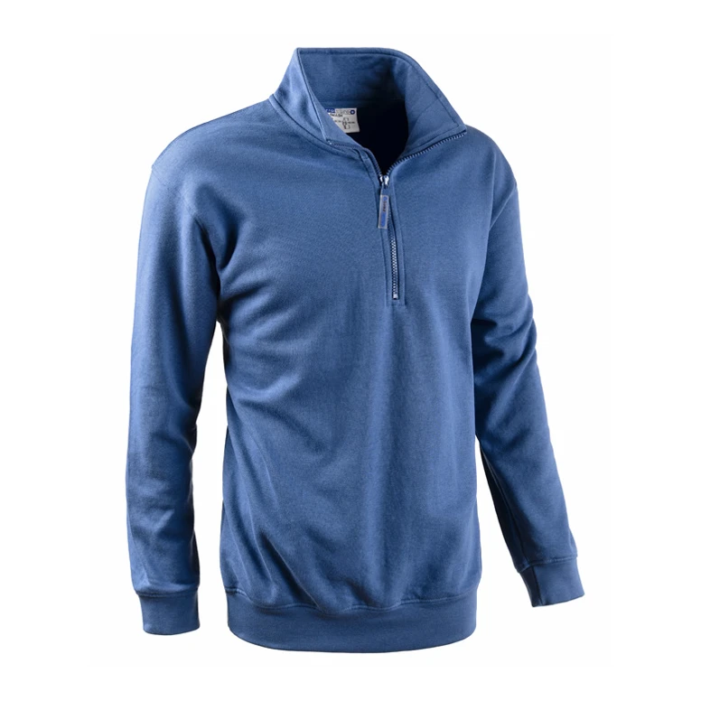 Liquidación total - Sudadera de trabajo Media cremallera Sottozero Smash 50200 Talla 2XL Color Gris Jaspeado Oscuro