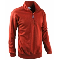 Liquidación total - Sudadera de trabajo Media cremallera Sottozero Smash 50200 Talla 2XL Color Gris Jaspeado Oscuro