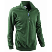 Liquidación total - Sudadera de trabajo Media cremallera Sottozero Smash 50200 Talla 2XL Color Gris Jaspeado Oscuro