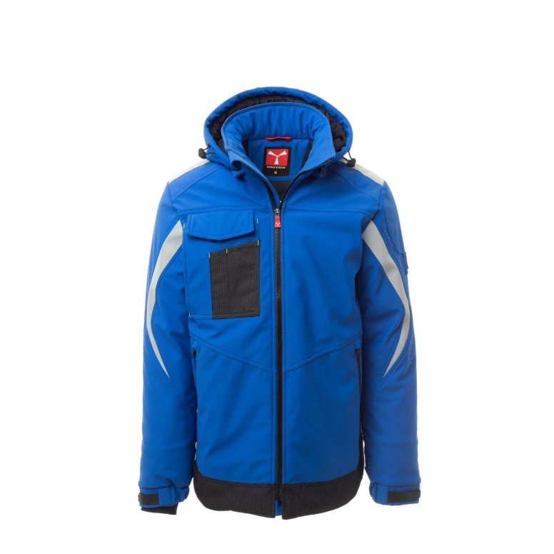 Liquidación total - Chaqueta de trabajo multibolsillos Softshell Payper Wonder Pad AY 7274 Talla L Color Rojo