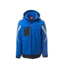 Liquidación total - Chaqueta de trabajo multibolsillos Softshell Payper Wonder Pad AY 7274 Talla L Color Rojo