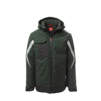 Liquidación total - Chaqueta de trabajo multibolsillos Softshell Payper Wonder Pad AY 7274 Talla L Color Rojo