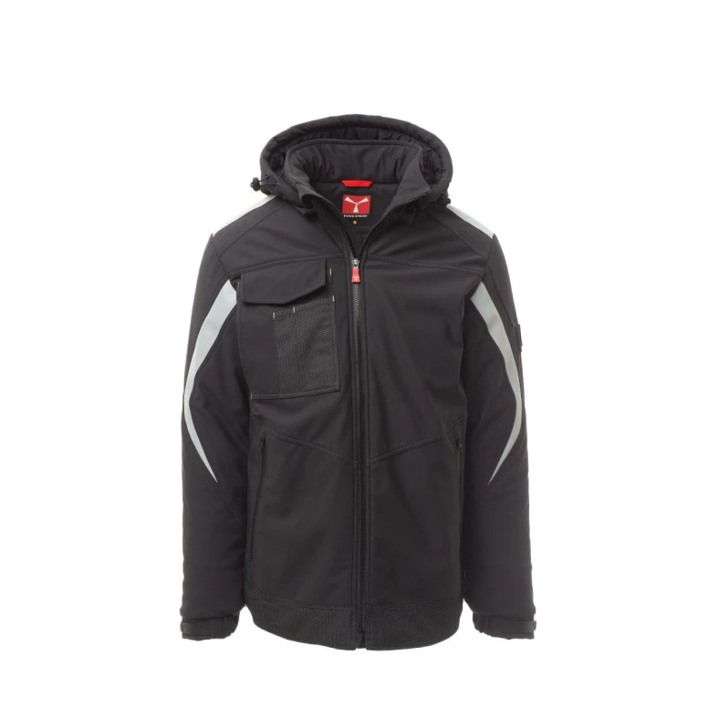 Liquidación total - Chaqueta de trabajo multibolsillos Softshell Payper Wonder Pad AY 7274 Talla L Color Rojo