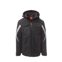 Liquidación total - Chaqueta de trabajo multibolsillos Softshell Payper Wonder Pad AY 7274 Talla L Color Rojo