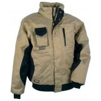 Liquidación total - Chaquetón Acolchado de trabajo Multibolsillos Cofra Iceberg V001-0-00 Número 52 Color Barro Negro 2