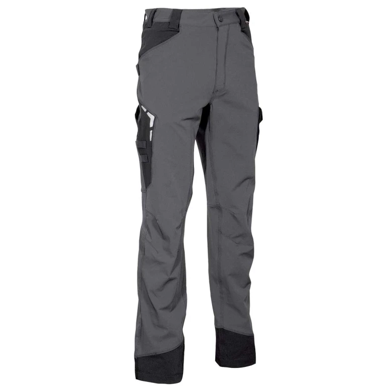 Liquidación total - Pantalón de trabajo Multibolsillos Stretch Cofra Hagfors V592-0-02 número 58 color negro negro