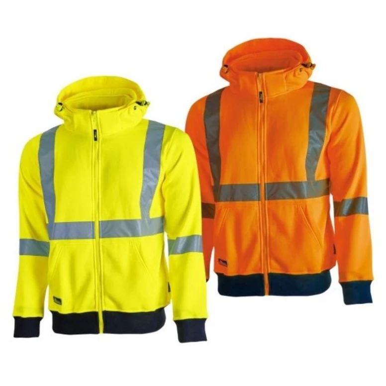 Liquidación total - Sudadera de trabajo Alta visibilidad U-Power Melody HL180YF Talla M Color Amarillo Flúor