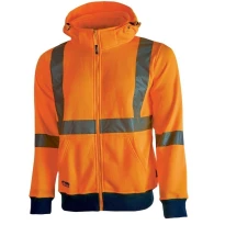 Liquidación total - Sudadera de trabajo Alta visibilidad U-Power Melody HL180YF Talla M Color Amarillo Flúor