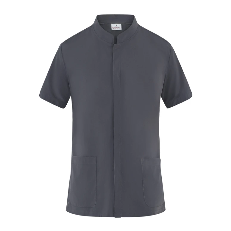 Liquidación total - Casaca de Hombre de trabajo Ruben multibolsillos Giblor's 25P03K466 Talla L Color Gris Claro