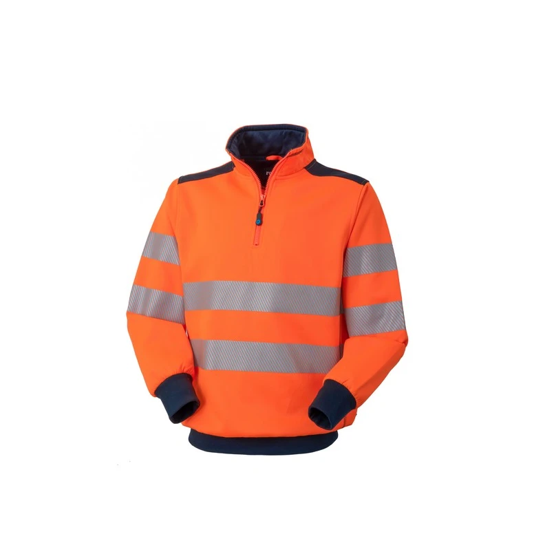 Liquidación total - Sudadera de trabajo Alta visibilidad Rossini Hi-Vis HH235 Talla 3XL Color Naranja