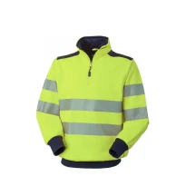 Liquidación total - Sudadera de trabajo Alta visibilidad Rossini Hi-Vis HH235 Talla 3XL Color Naranja 2