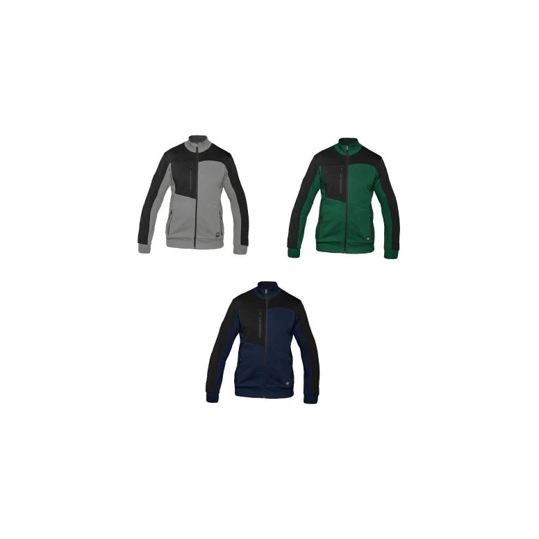 Liquidación total - Sudadera cremallera larga de trabajo Multibolsillos Siggi Nilo 73MG0787/00-1089 Talla M color Gris
