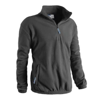 Liquidación total - Sudadera de forro polar de trabajo Media cremallera Sottozero Svezia 7250 Talla XL Color Gris Humo