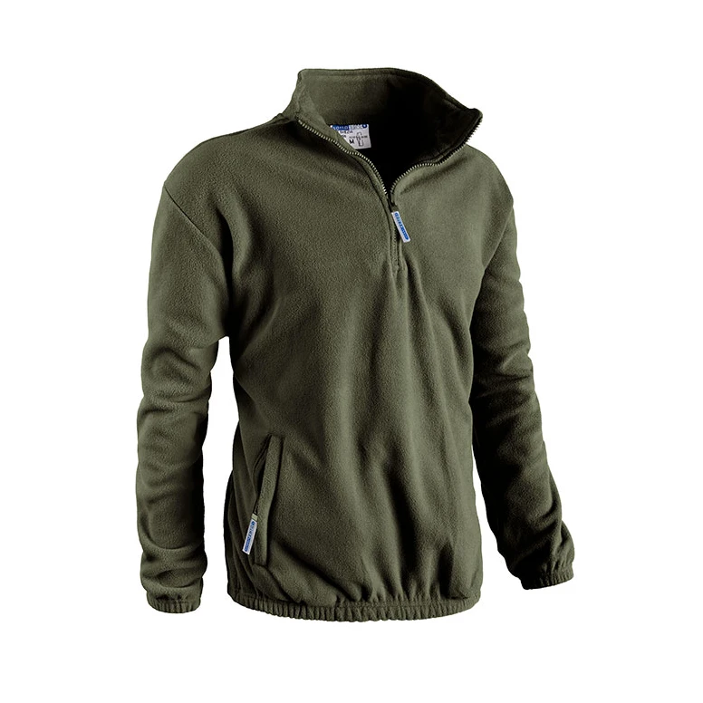 Liquidación total - Sudadera de forro polar de trabajo Media cremallera Sottozero Svezia 7250 Talla XL Color Gris Humo
