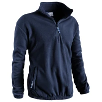Liquidación total - Sudadera de forro polar de trabajo Media cremallera Sottozero Svezia 7250 Talla 4XL Color Azul Marino
