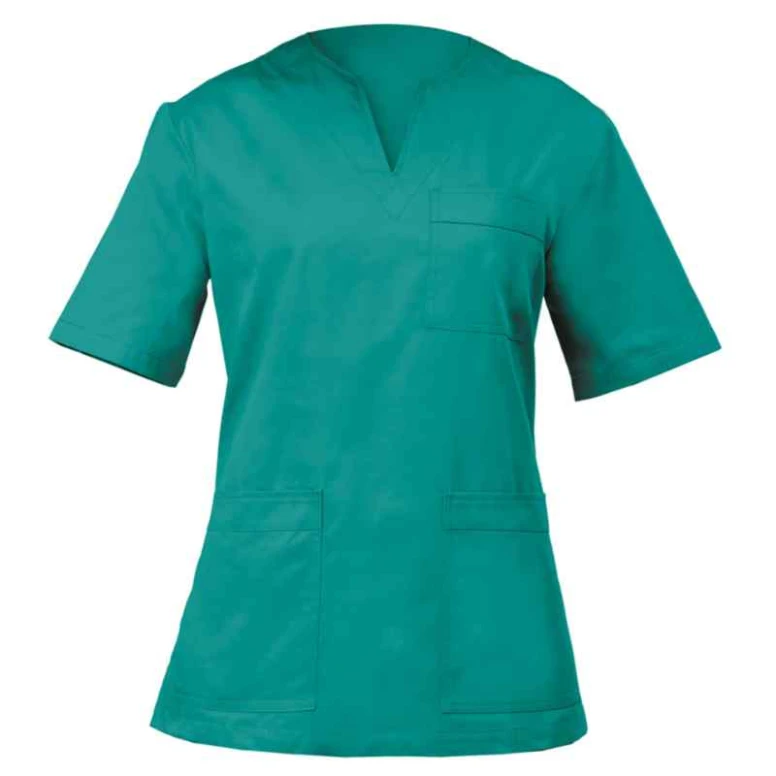 Liquidación total - Casaca de trabajo Margherita médica de mujer Giblor's 10M2062C. Talla M Color Celeste