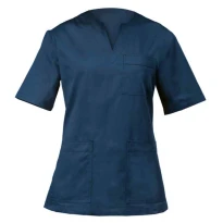 Liquidación total - Casaca de trabajo Margherita médica de mujer Giblor's 10M2062C. Talla M Color Celeste