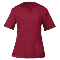 Liquidación total - Casaca de trabajo Margherita médica de mujer Giblor's 10M2062C. Talla M Color Celeste