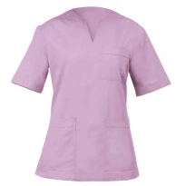 Liquidación total - Casaca de trabajo Margherita médica de mujer Giblor's 10M2062C. Talla M Color Celeste