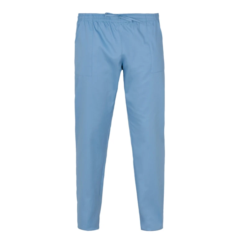 Liquidación total - Pantalón de trabajo Unisex Multibolsillos Giblor's Rodi 10M2061C. Talla S Color Celeste