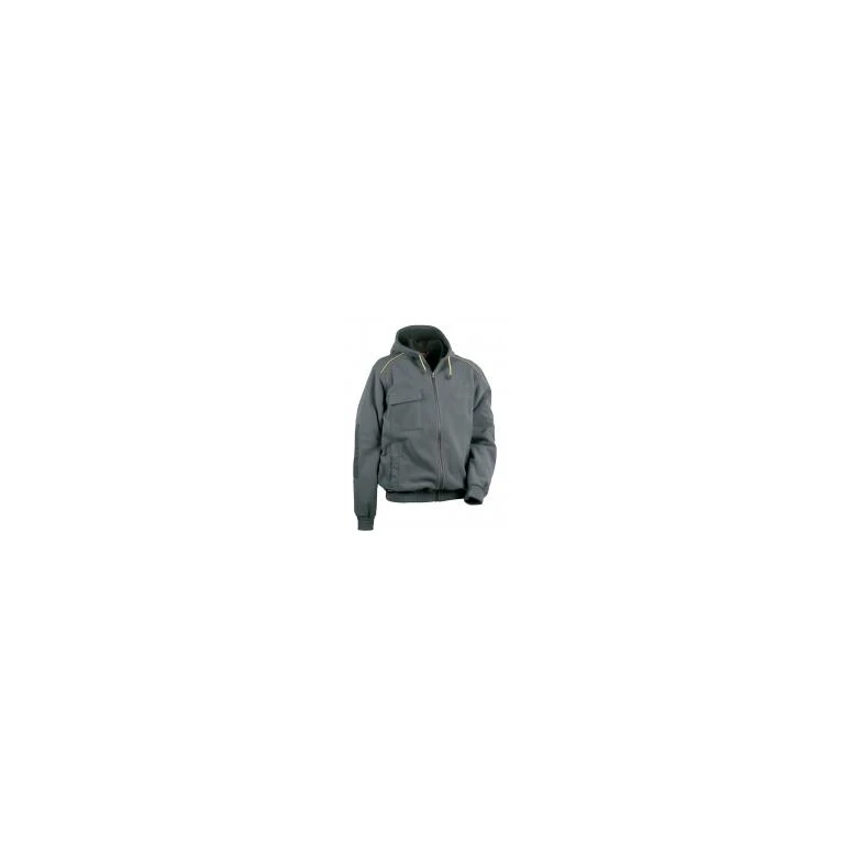 Liquidación total - Chaqueta de forro polar con capucha de trabajo Multibolsillos Cofra Potsdam V130-0-02 Talla XL color marino