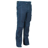 Liquidación total - Pantalón de trabajo Stretch Elásticos Multibolsillos Cofra Pearland V472-0-02 Número 58 Color Antracita Gris