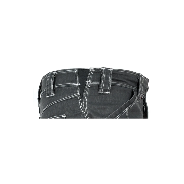 Liquidación total - Pantalón de trabajo Stretch Elásticos Multibolsillos Cofra Pearland V472-0-02 Número 58 Color Antracita Gris