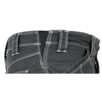 Liquidación total - Pantalón de trabajo Stretch Elásticos Multibolsillos Cofra Pearland V472-0-02 Número 58 Color Antracita Gris