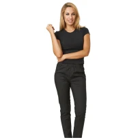 Liquidación total - Pantalón mujer Happy Beauty Siggi - 63PA0995/00-8000 Talla M Color Negro