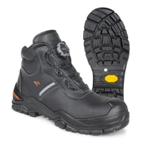Liquidación total - Zapatos de seguridad Pezzol Azul con cierre BOA S3 CI HI HRO SRC 203BV-04 Número 47
