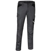Liquidación total - Pantalón de trabajo Multibolsillos Stretch De invierno Cofra Querrin V699-0 Talla M Color Antracita Negro