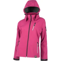 Chaqueta Workshell multibolsillos mujer con capucha - Workteam
