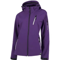 Chaqueta Workshell multibolsillos mujer con capucha - Workteam