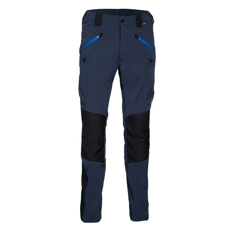 Liquidación total - Pantalón de trabajo Multibolsillos Stretch Cofra Velten V621-0-04 Número 46 Color Negro Lima