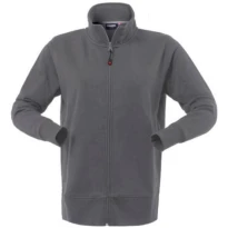 Liquidación total - Sudadera de trabajo con  cremallera larga Rossini Canberra Lady HH193 de Mujer Talla XL Color Gris