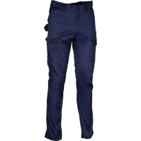 Liquidación total - Pantalón de trabajo Multibolsillos Cofra stretch Nayba V617-0-05 Número 52 Color Negro
