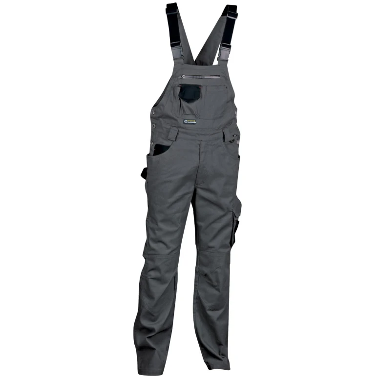 Liquidación total - Peto de trabajo Multibolsillos Cofra Steel V062-0-00 Número 54 Color Cuerda Negro