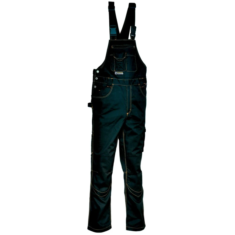 Liquidación total - Peto de trabajo Multibolsillos Cofra Steel V062-0-00 Número 46 Color Marino Negro