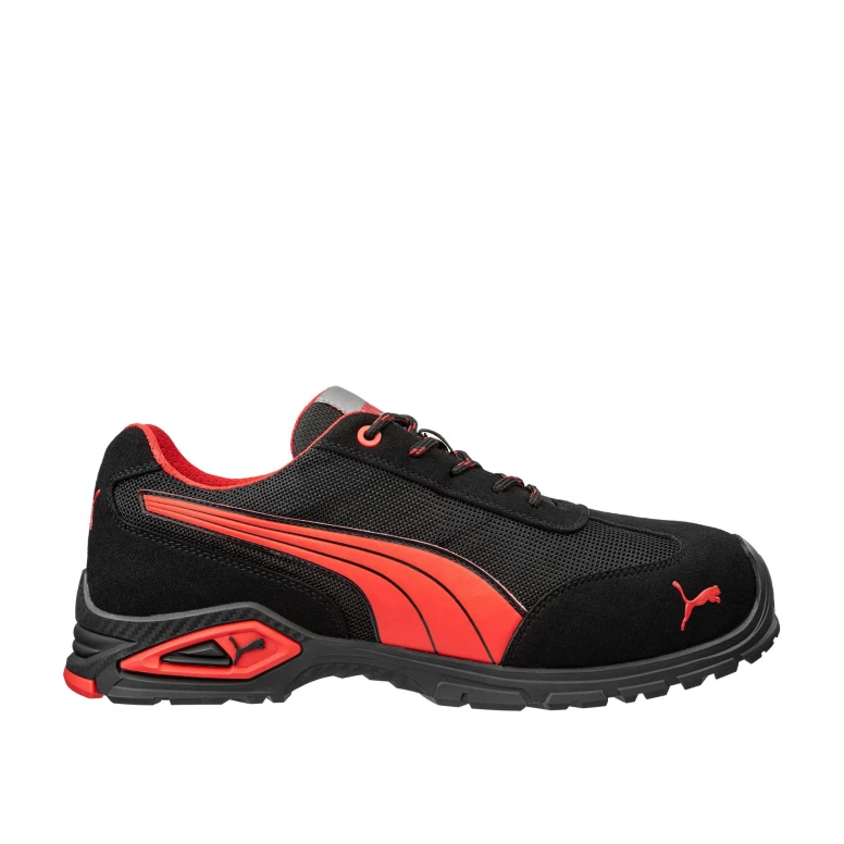Liquidación total - Zapatos de seguridad bajos Puma Madrid Low S1PL FO SR 642740 Número 43