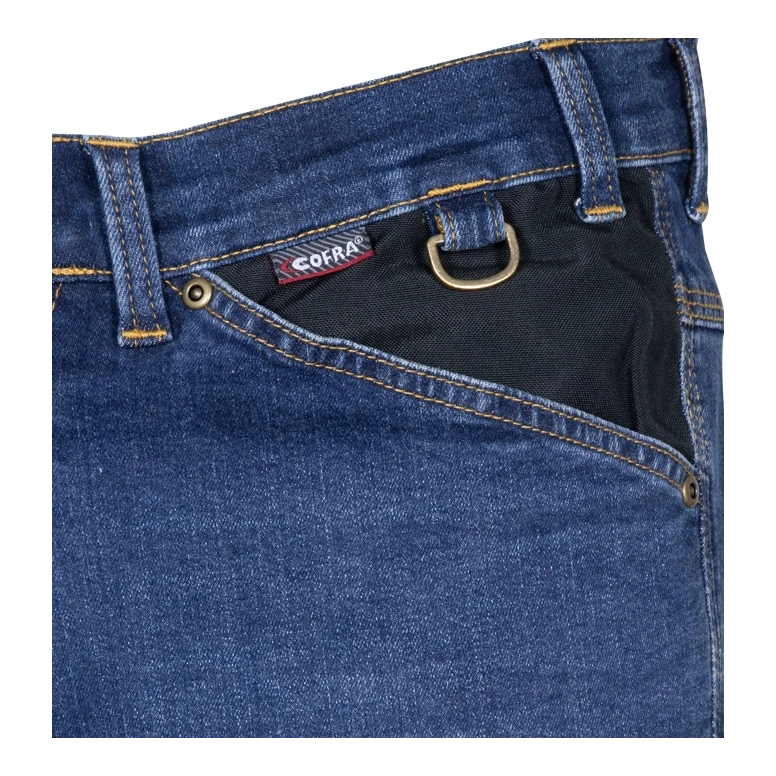 Liquidación total - Pantalón de trabajo Multibolsillos Stretch Cofra Vilches V188-0-00 Número 48