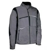 Liquidación total - Chaqueta de trabajo Multibolsillos Cofra Lefkada V580-0-02 Número 52 Color Negro